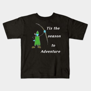 Tis the season to adventure Kids T-Shirt